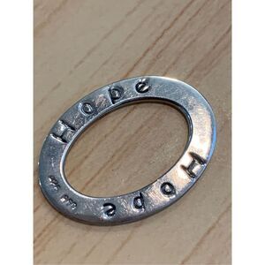 .925 Hope Sterling Silver Jewelry Charm